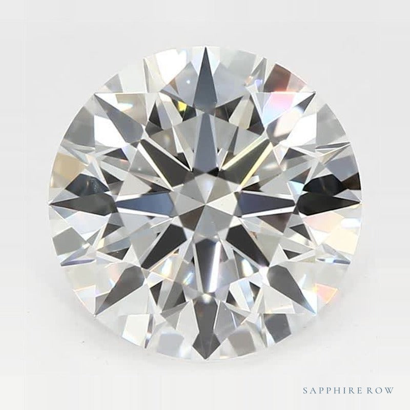 1.36 ct lab-grown diamond, round cut | Sapphire Row · cut7