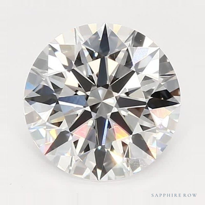1.36 ct lab-grown diamond, round cut | Sapphire Row · cut7