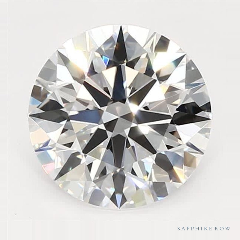 1.35 ct lab-grown diamond, round cut | Sapphire Row · cut7