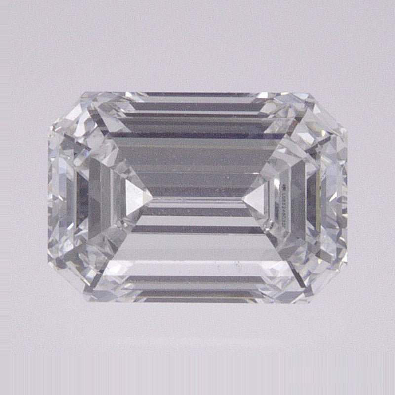 1.35 ct lab-grown diamond, emerald cut | Sapphire Row · cut7