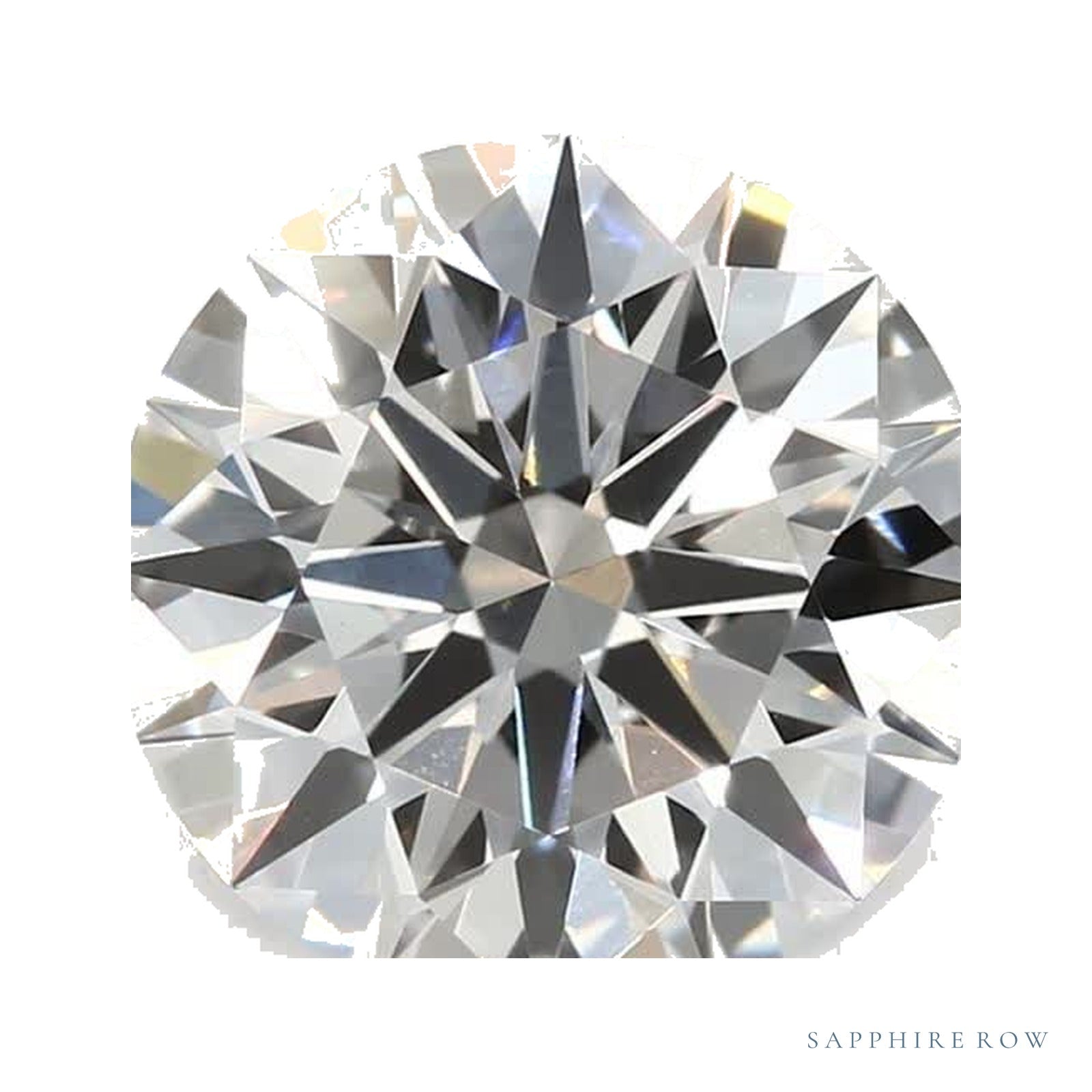 1.33 ct Round Lab-Grown Diamond – E VS1 — Sapphire Row · cut · cut3 · cut4