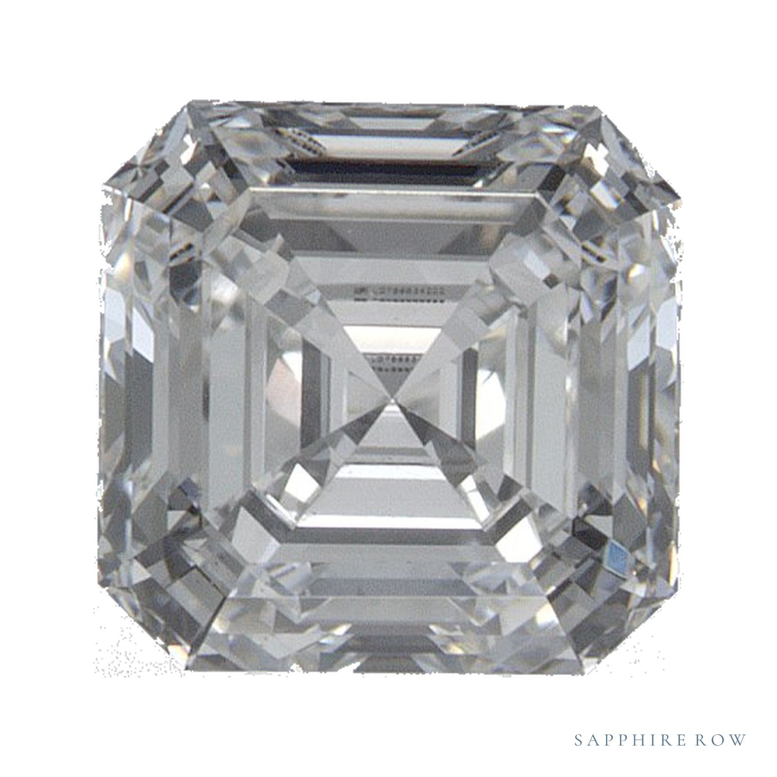 1.33 ct lab-grown diamond, asscher cut | Sapphire Row · cut4