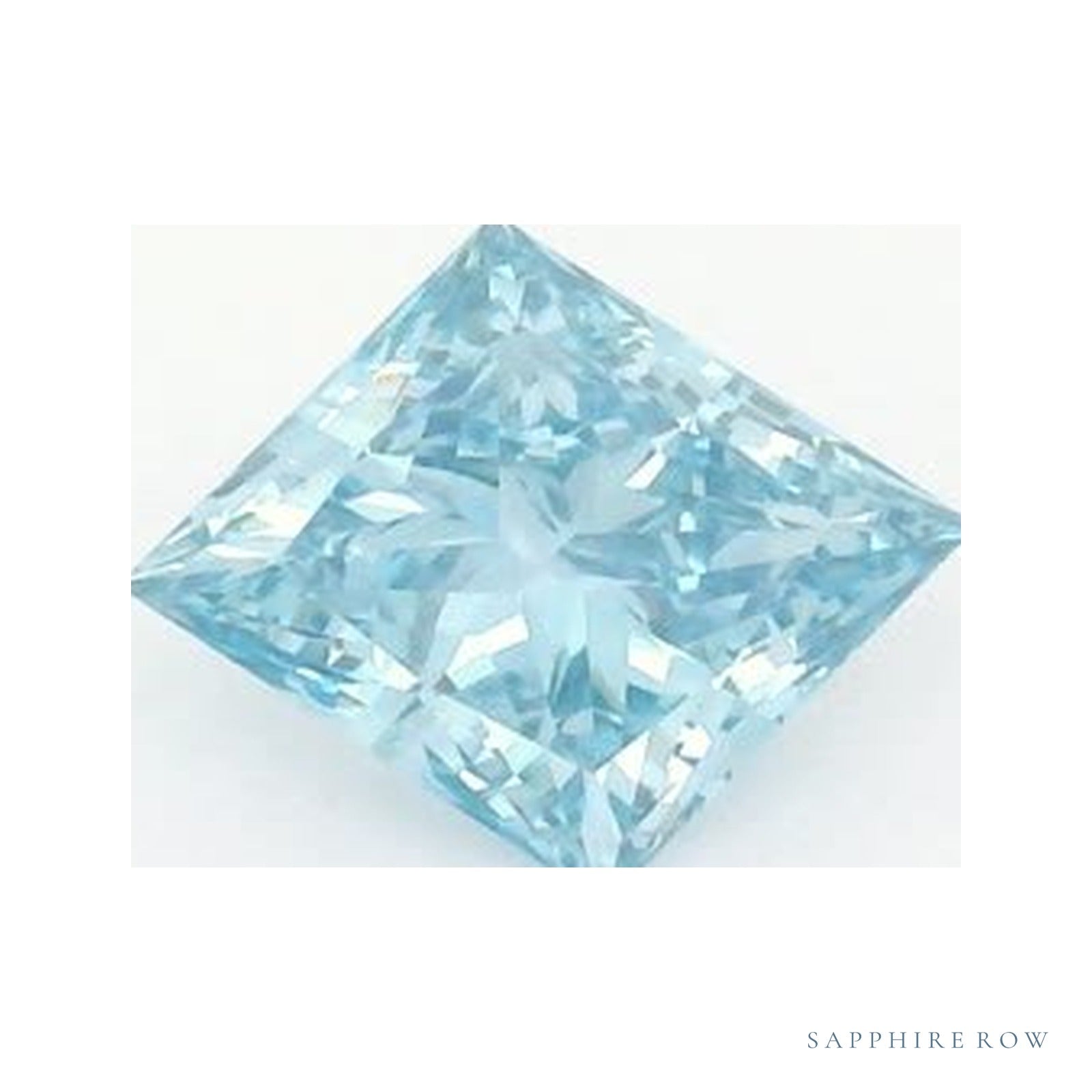 1.32 ct lab-grown diamond, square cut | Sapphire Row · cut4
