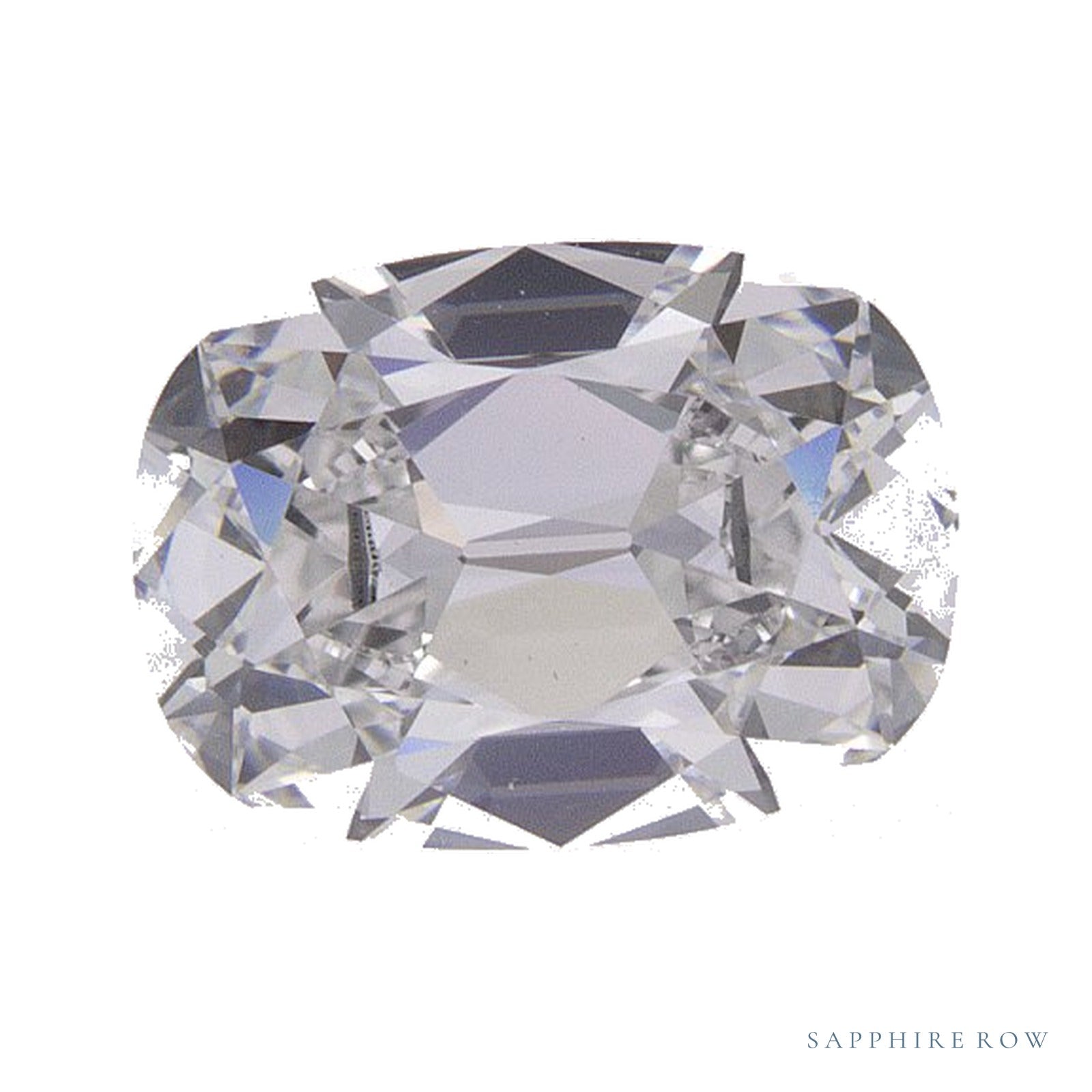 1.32 ct lab-grown diamond, elongated cushion cut | Sapphire Row · cut4