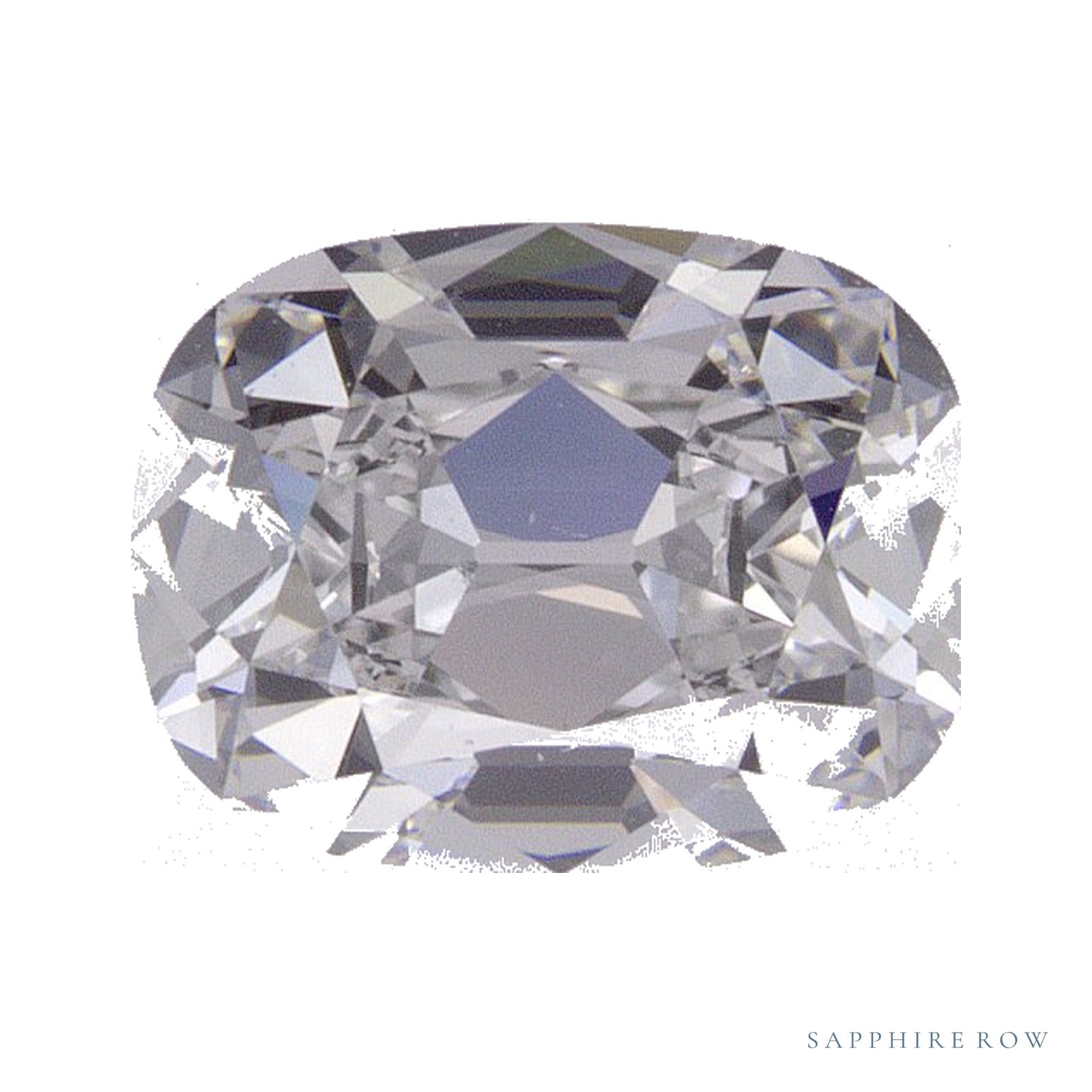 1.31 ct Elongated Cushion Lab-Grown Diamond – E VVS2 — Sapphire Row · cut · cut3 · cut4