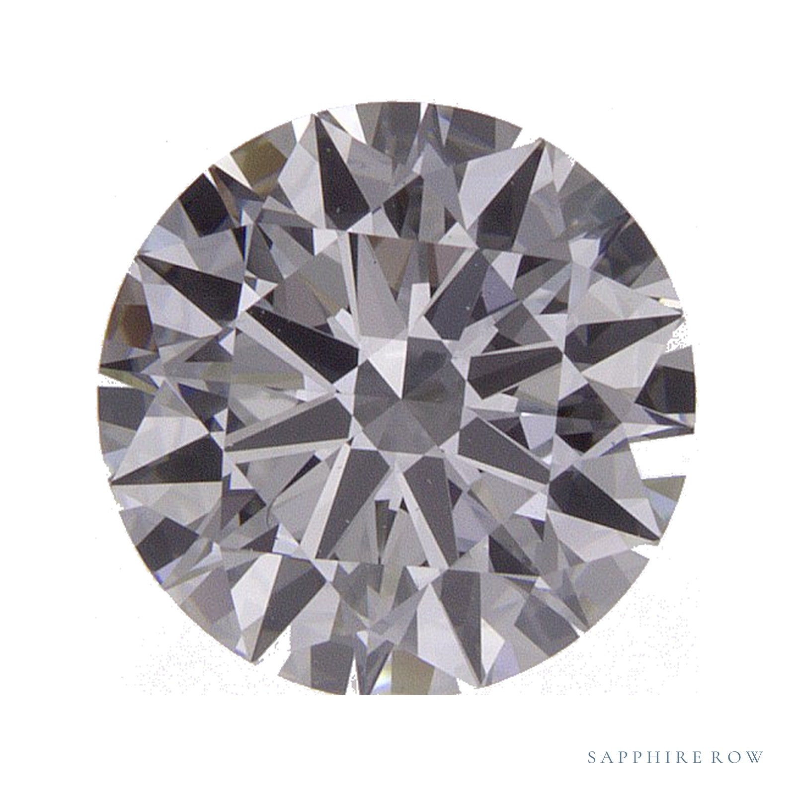 1.30 ct Round Natural Diamond – E VVS1 — Sapphire Row · cut · cut3 · cut4