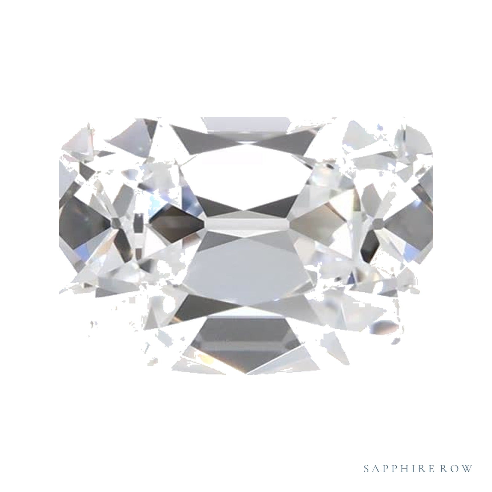 1.30 ct Elongated Cushion Lab-Grown Diamond – D VVS2 — Sapphire Row · cut · cut3 · cut4