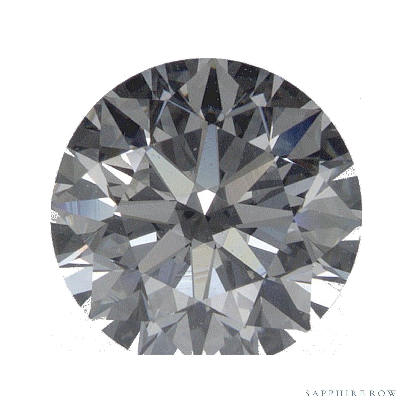 1.29 ct Round Natural Diamond – H VS1 — Sapphire Row · cut · cut3 · cut4