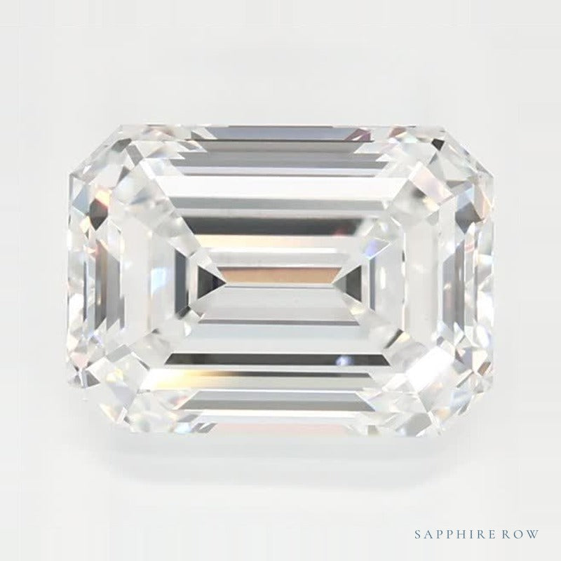 1.29 ct lab-grown diamond, emerald cut | Sapphire Row · cut7