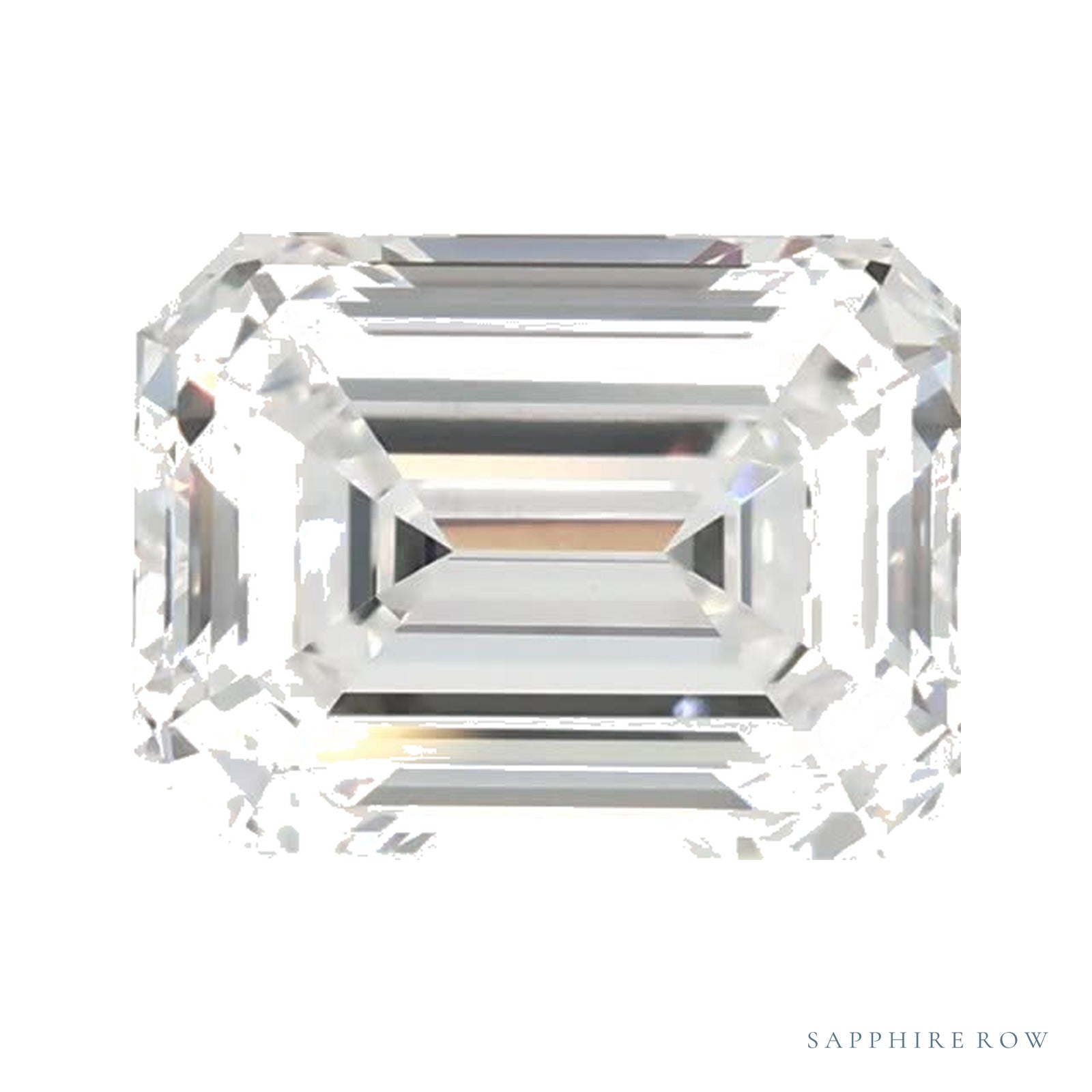 1.29 ct Emerald Lab-Grown Diamond – E VS1 — Sapphire Row · cut · cut3 · cut4