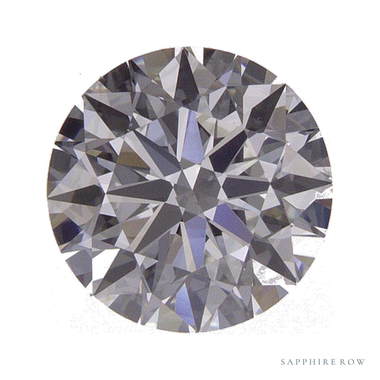1.27 ct Round Natural Diamond – H VVS2 — Sapphire Row · cut · cut3 · cut4