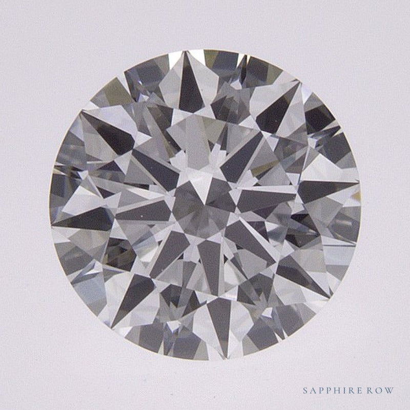 1.27 ct natural diamond, round cut | Sapphire Row · cut7