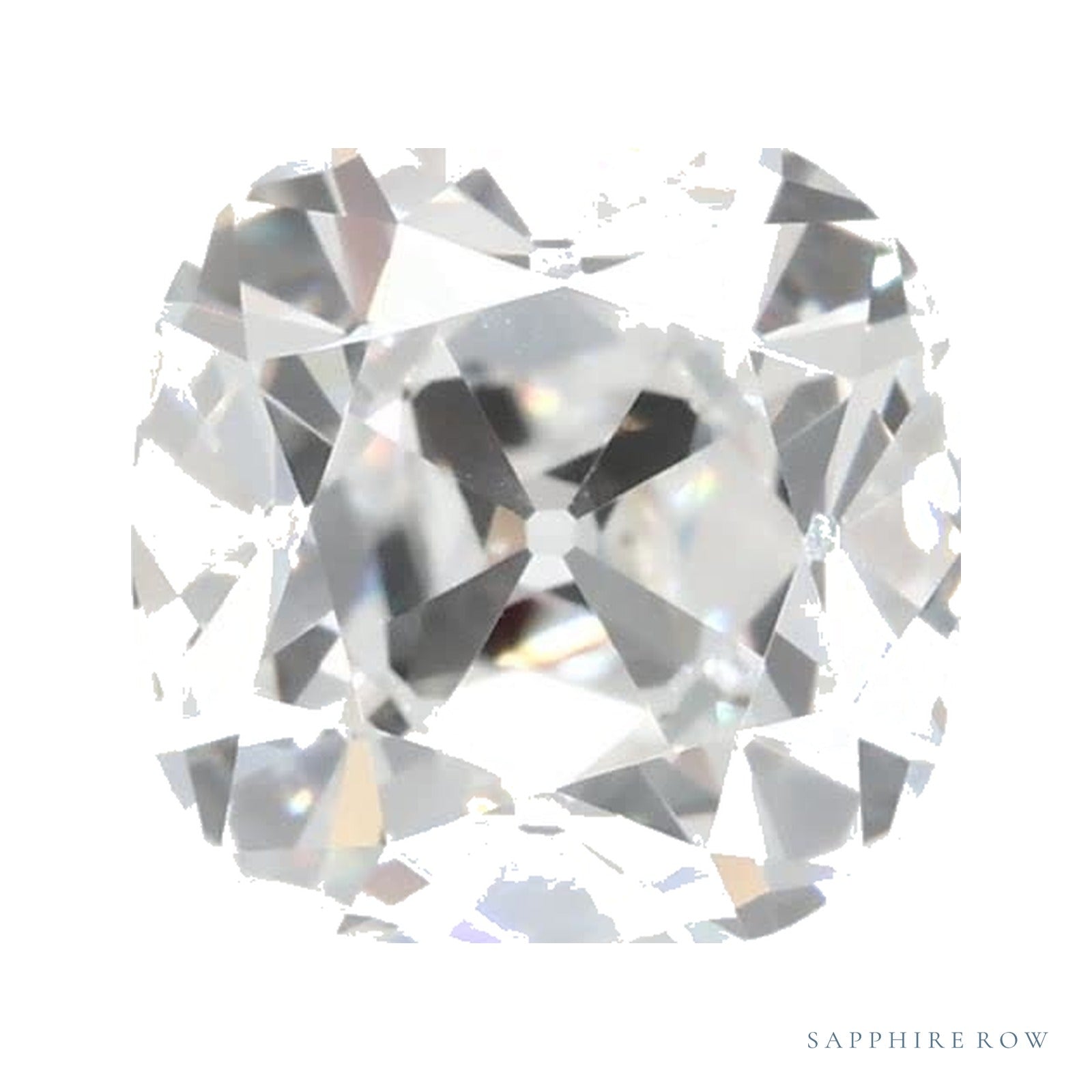 1.26 ct Cushion Lab-Grown Diamond – D VVS2 — Sapphire Row · cut · cut3 · cut4