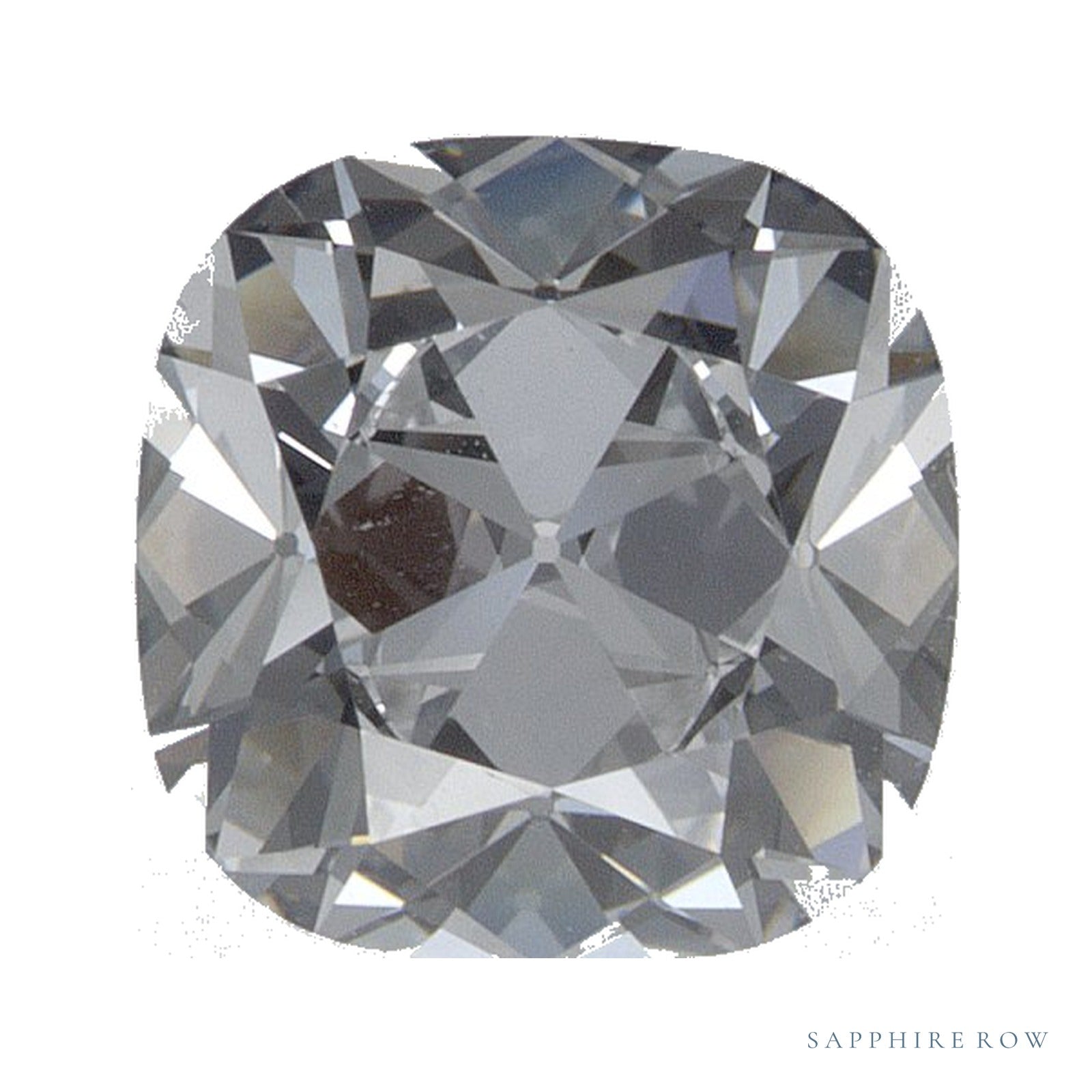1.25 ct lab-grown diamond, cushion cut | Sapphire Row · cut4