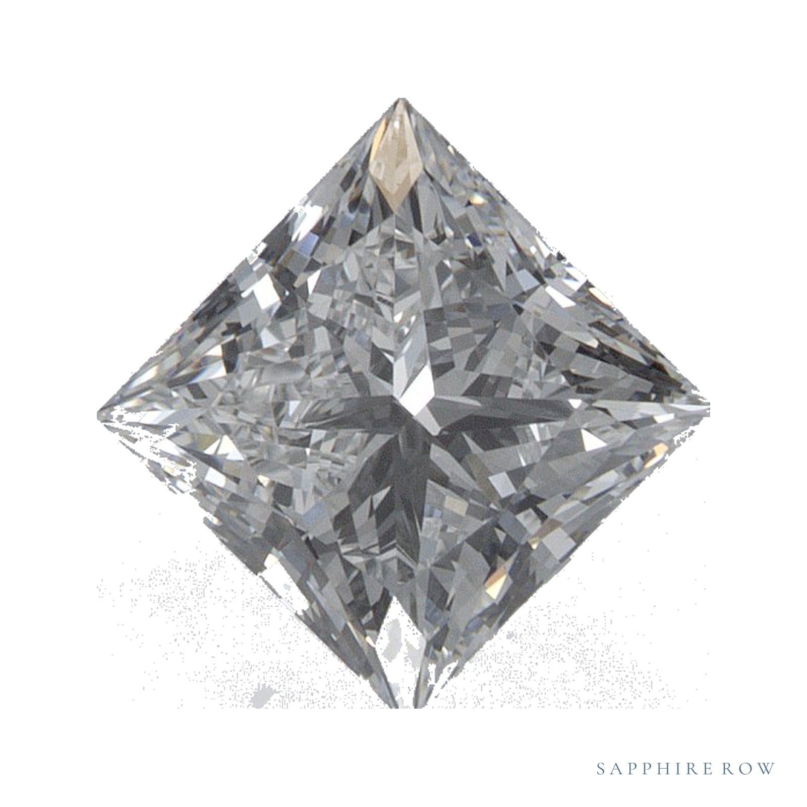 1.23 ct Square Lab-Grown Diamond – D VVS1 — Sapphire Row · cut · cut3 · cut4