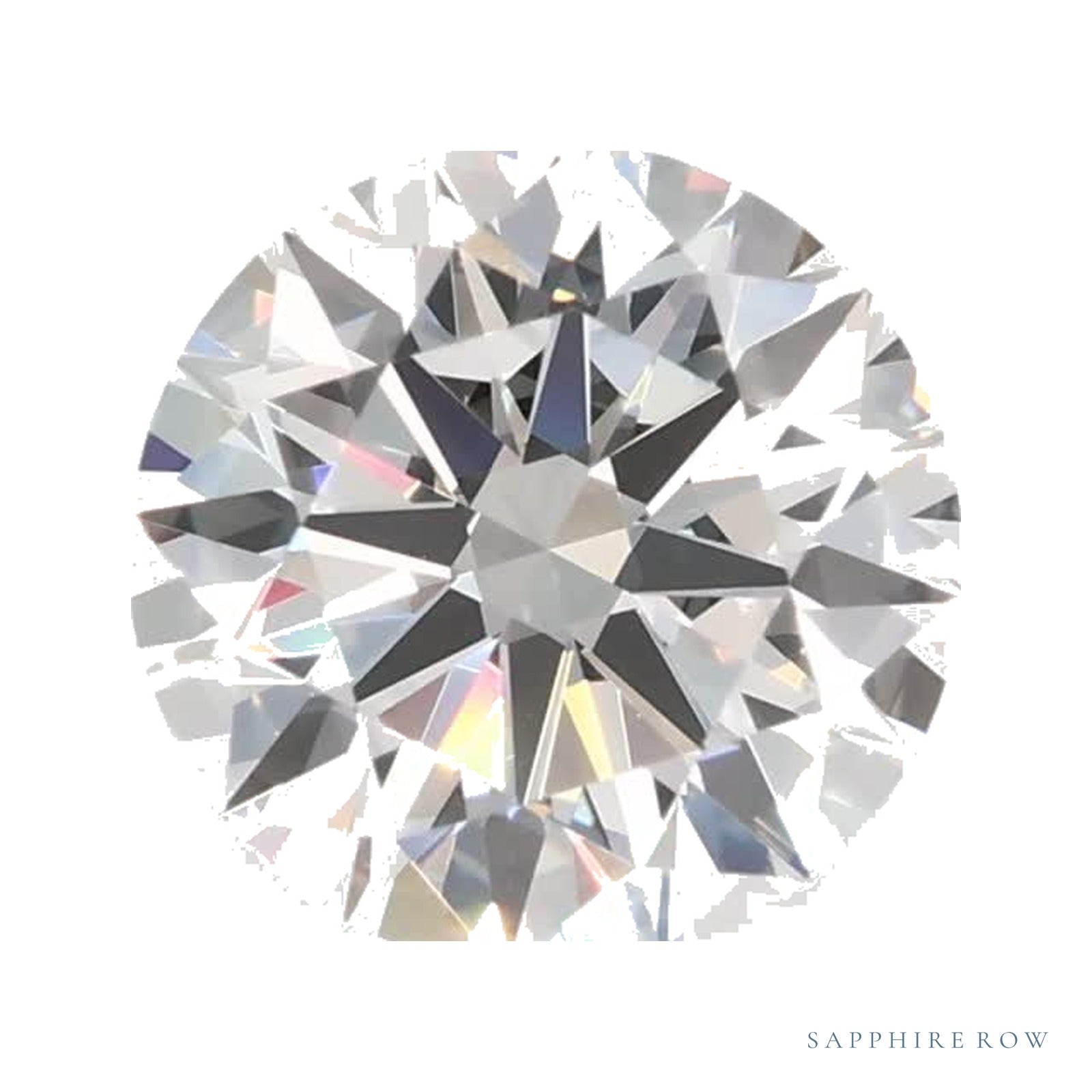 1.23 ct Round Lab-Grown Diamond – D VS2 — Sapphire Row · cut · cut3 · cut4