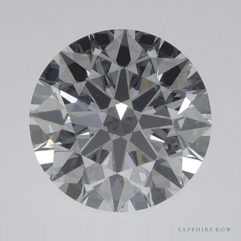 1.22 ct lab-grown diamond, round cut | Sapphire Row · cut7