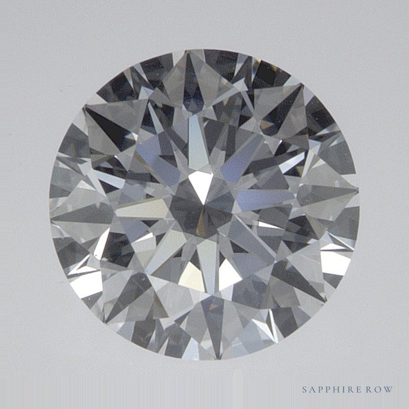 1.22 ct lab-grown diamond, round cut | Sapphire Row · cut7