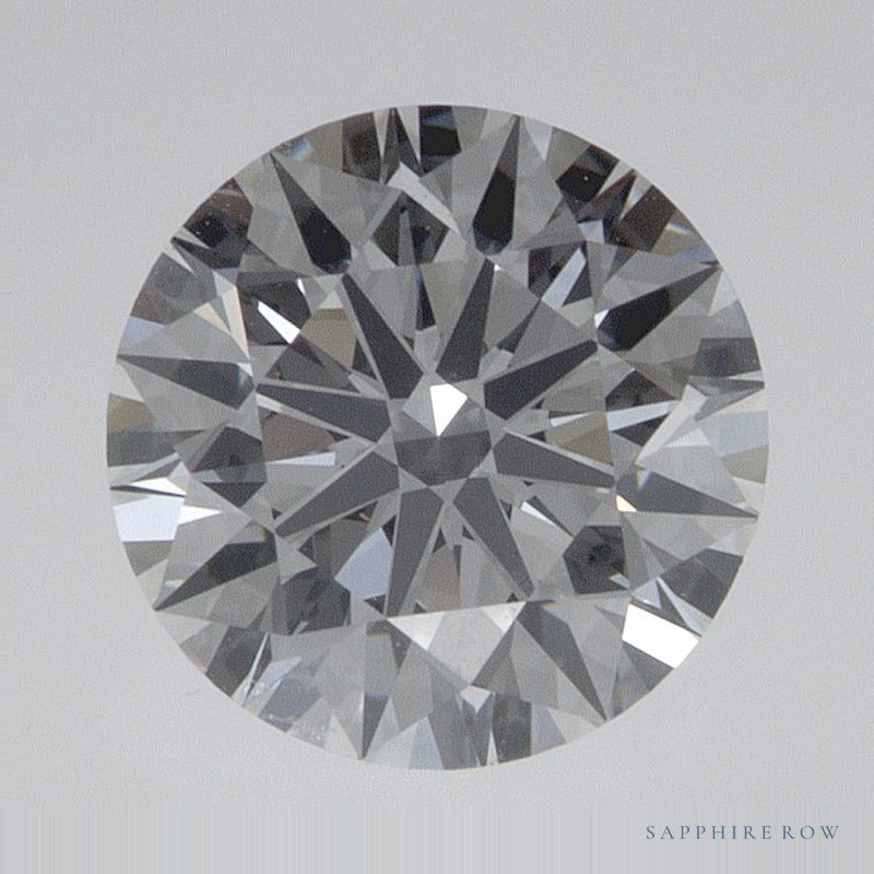 1.22 ct lab-grown diamond, round cut | Sapphire Row · cut7