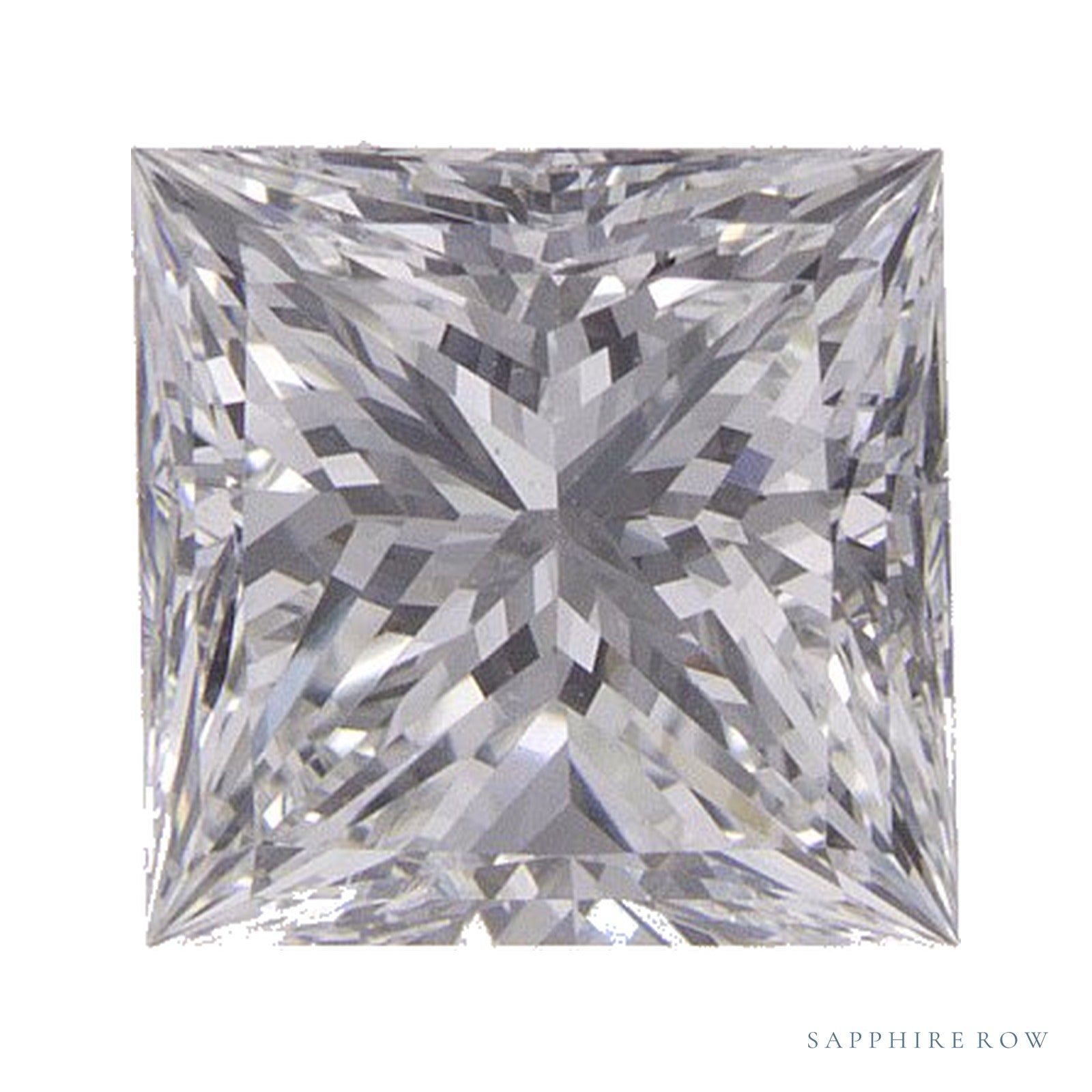 1.21 ct Square Natural Diamond – F VS1 — Sapphire Row · cut · cut3 · cut4