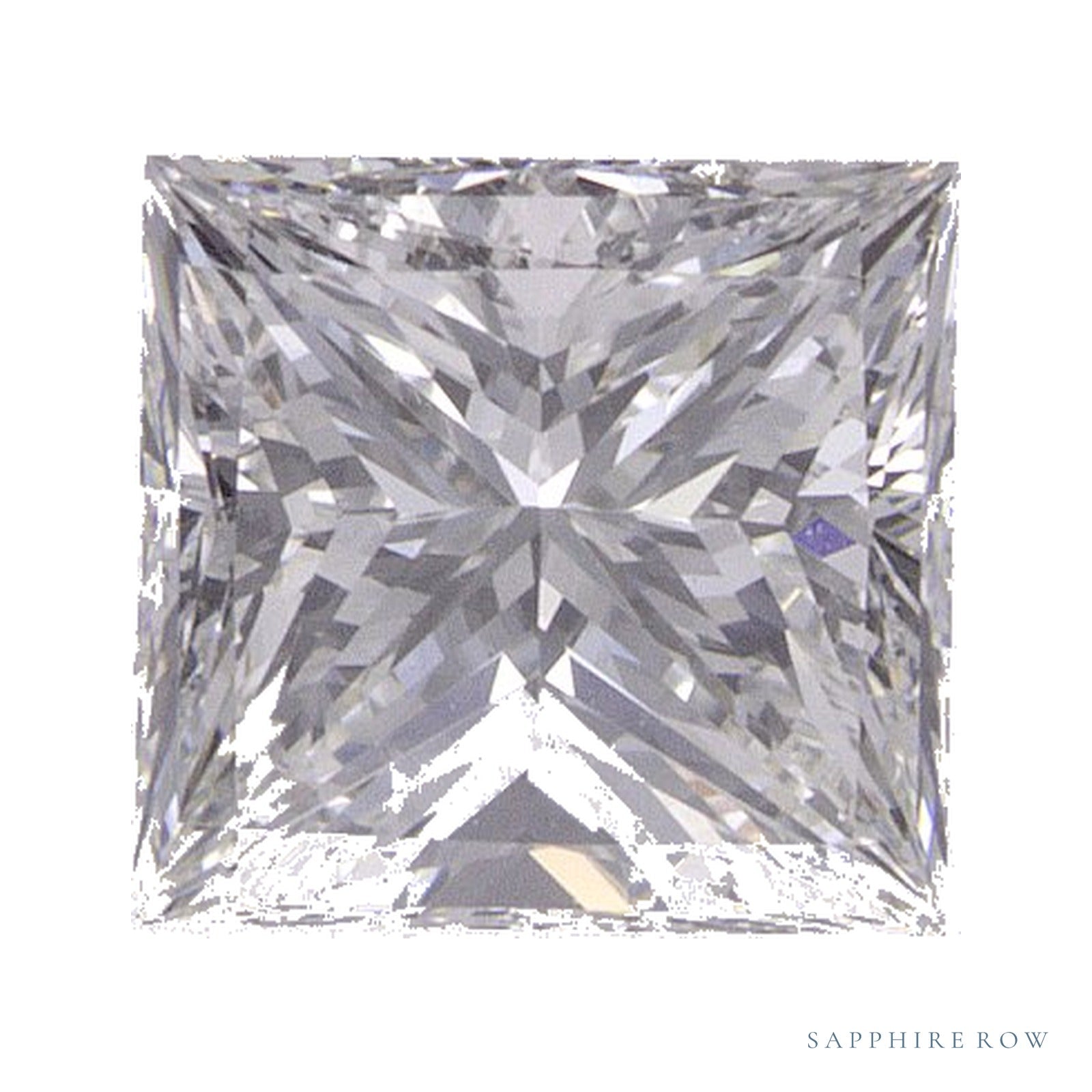 1.21 ct Square Natural Diamond – H VS1 — Sapphire Row · cut · cut3 · cut4