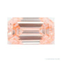 1.21 ct lab-grown fancy vivid pink diamond, emerald cut | Sapphire Row · cut4