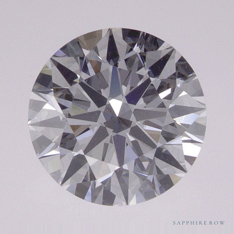 1.21 ct lab-grown diamond, round cut | Sapphire Row · cut7