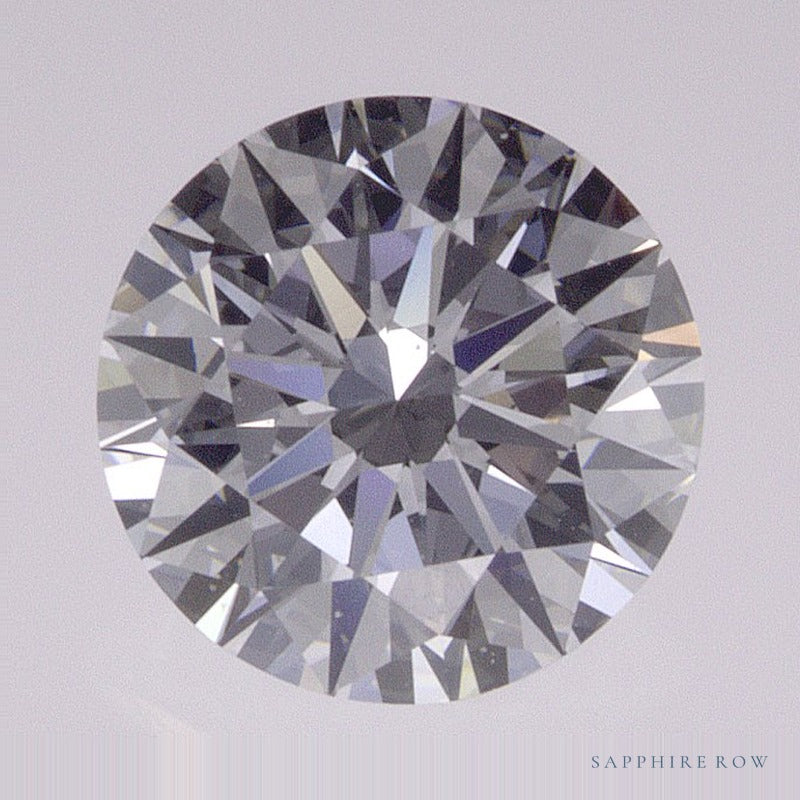 1.21 ct lab-grown diamond, round cut | Sapphire Row · cut7