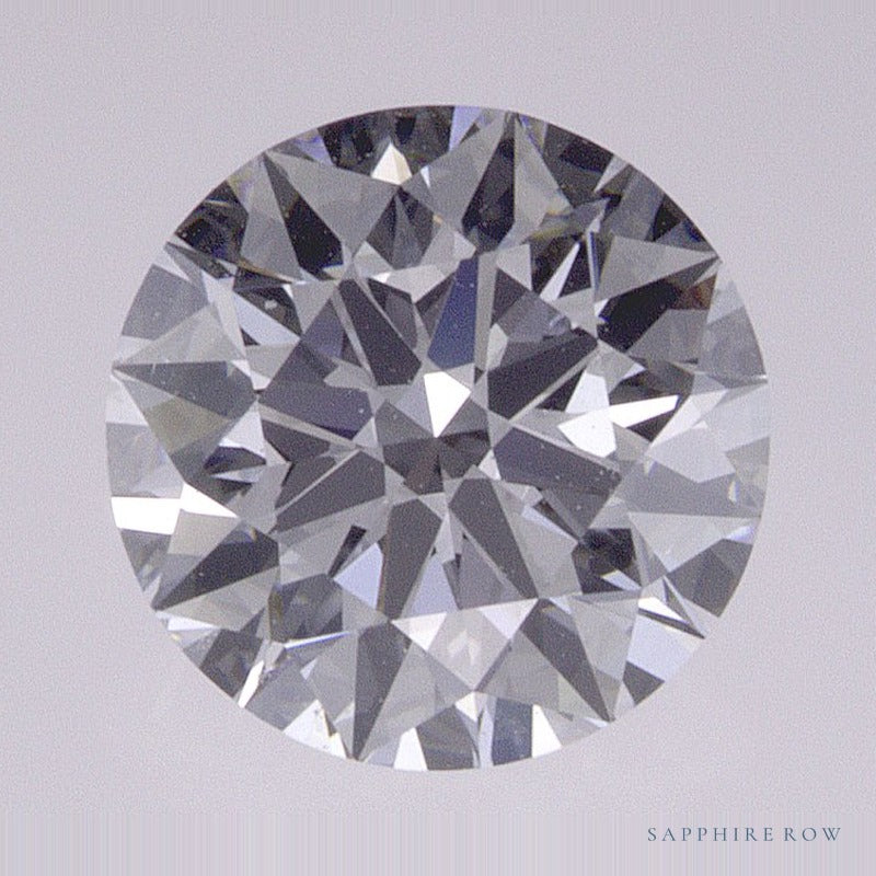 1.21 ct lab-grown diamond, round cut | Sapphire Row · cut7