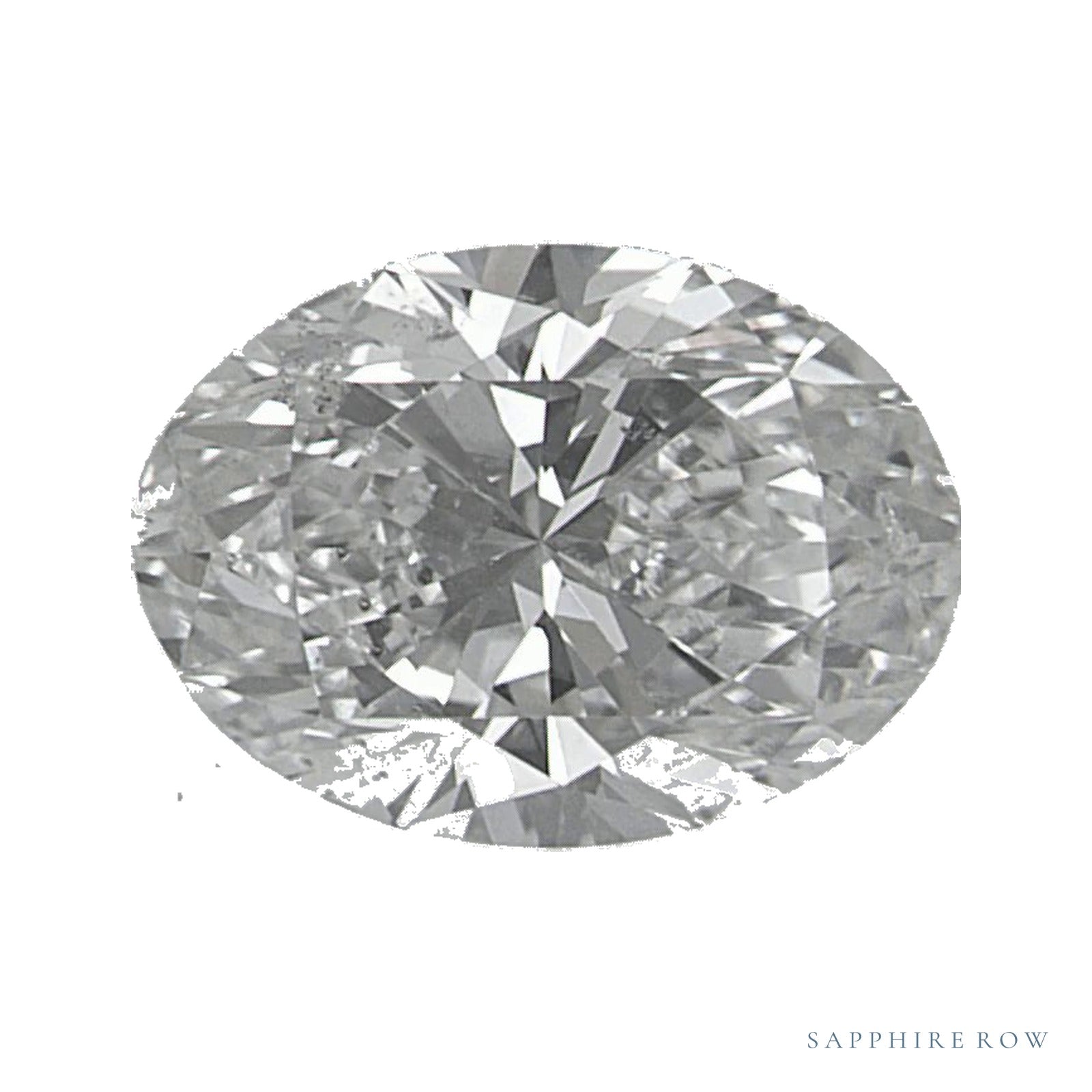 1.20 ct natural diamond, oval cut | Sapphire Row · cut4