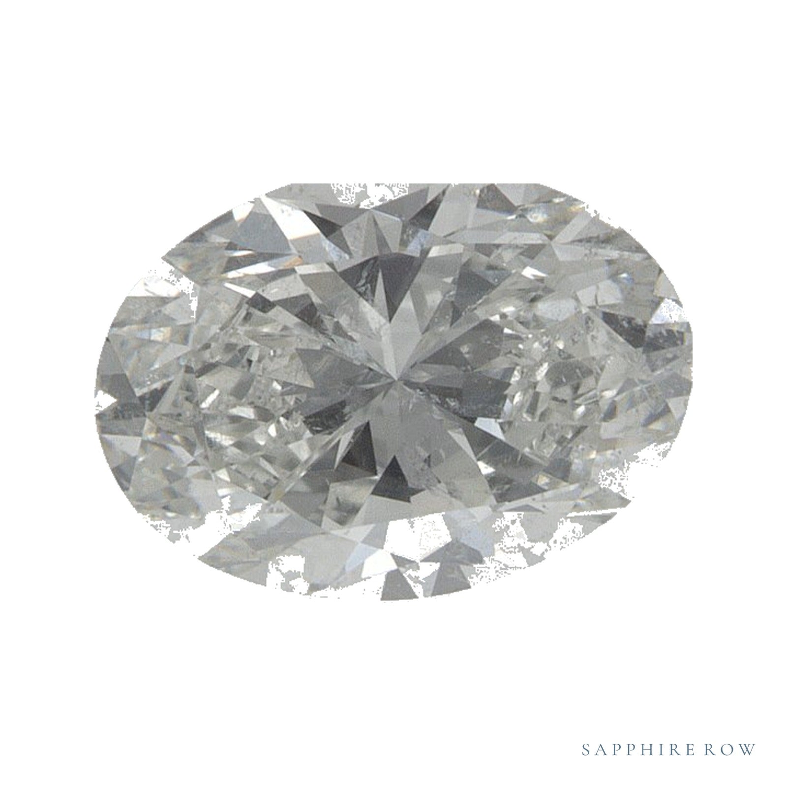 1.20 ct natural diamond, oval cut | Sapphire Row · cut4