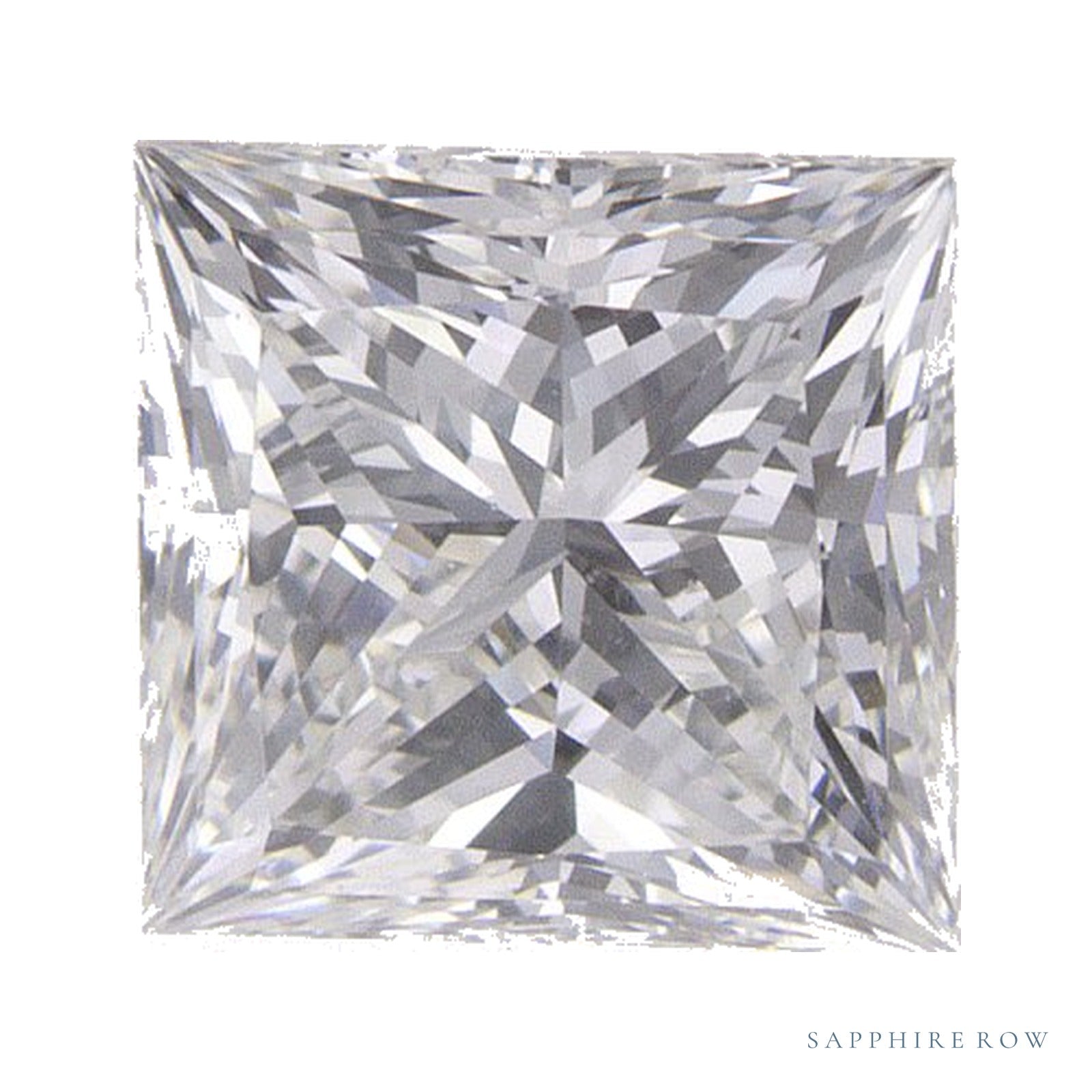 1.20 ct natural diamond, square cut | Sapphire Row · cut4
