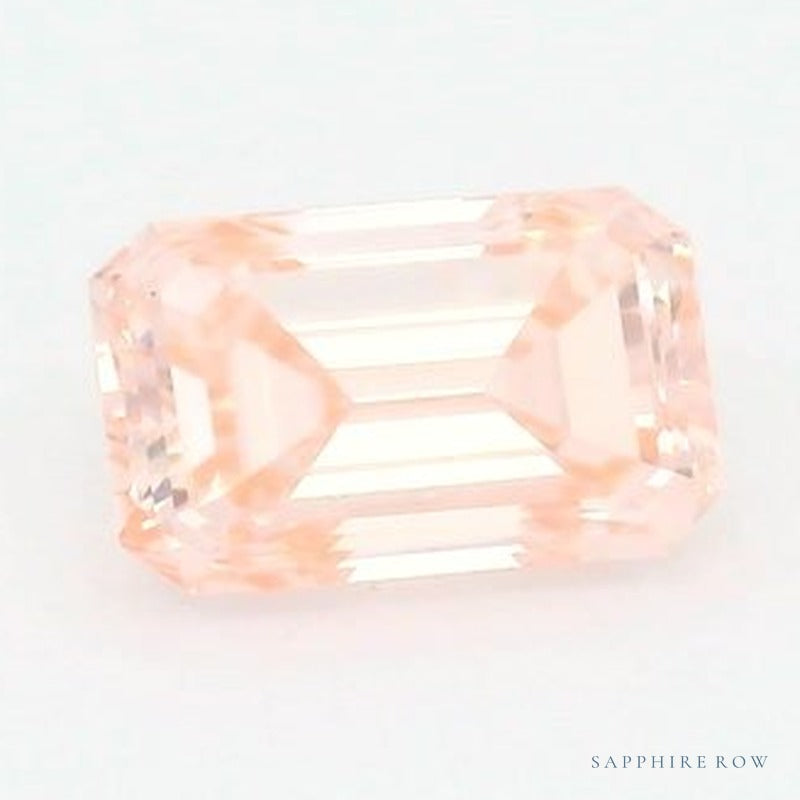 1.20 ct lab-grown fancy intense pink diamond, emerald cut | Sapphire Row · cut6