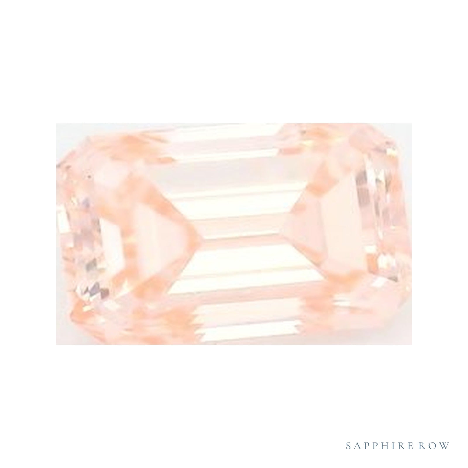 1.20 ct lab-grown fancy intense pink diamond, emerald cut | Sapphire Row · cut4