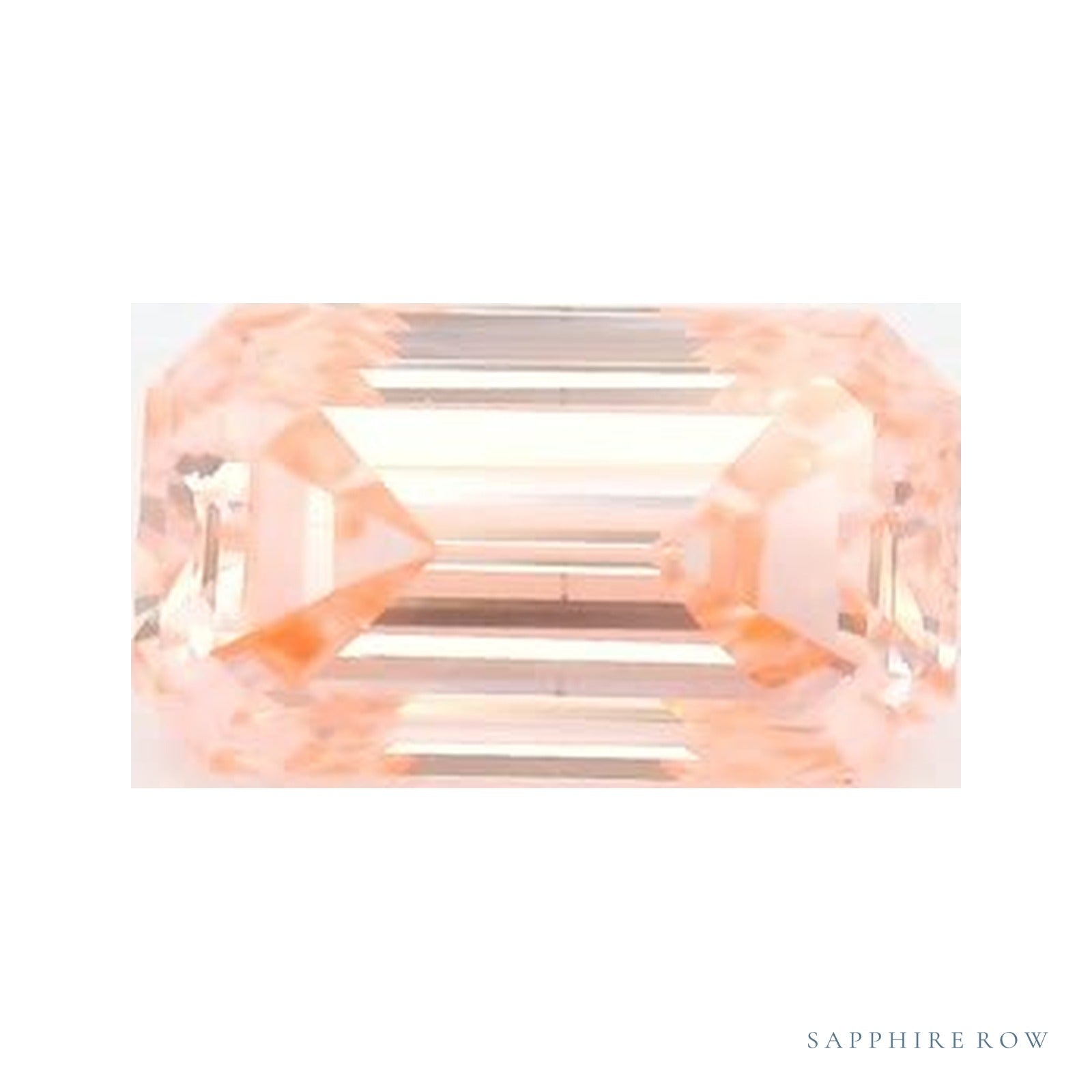 1.20 ct lab-grown fancy vivid pink diamond, emerald cut | Sapphire Row · cut4