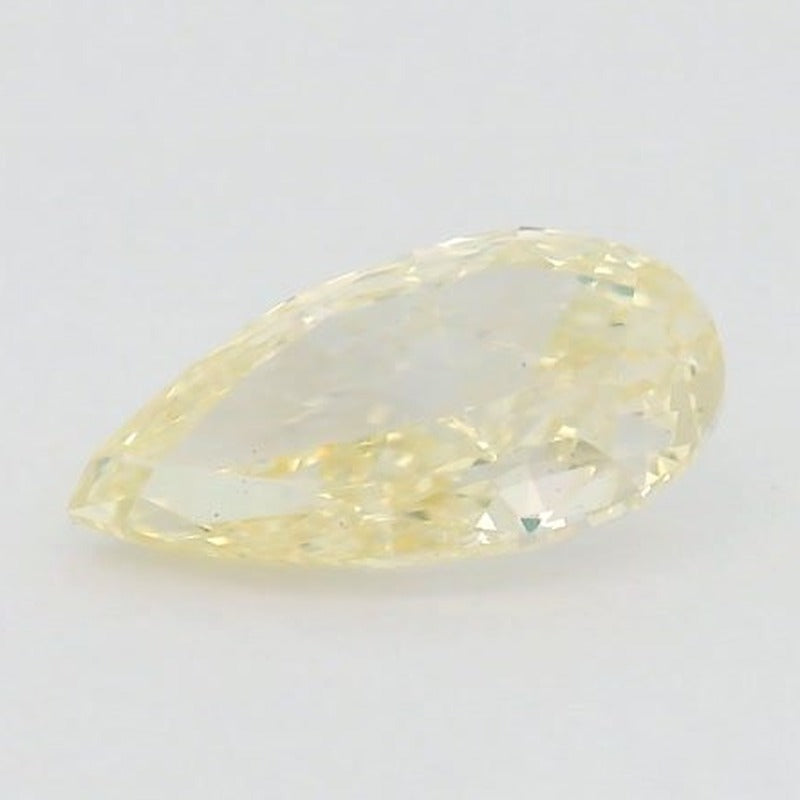 1.14 ct lab-grown fancy intense yellow diamond, pear cut | Sapphire Row · cut7