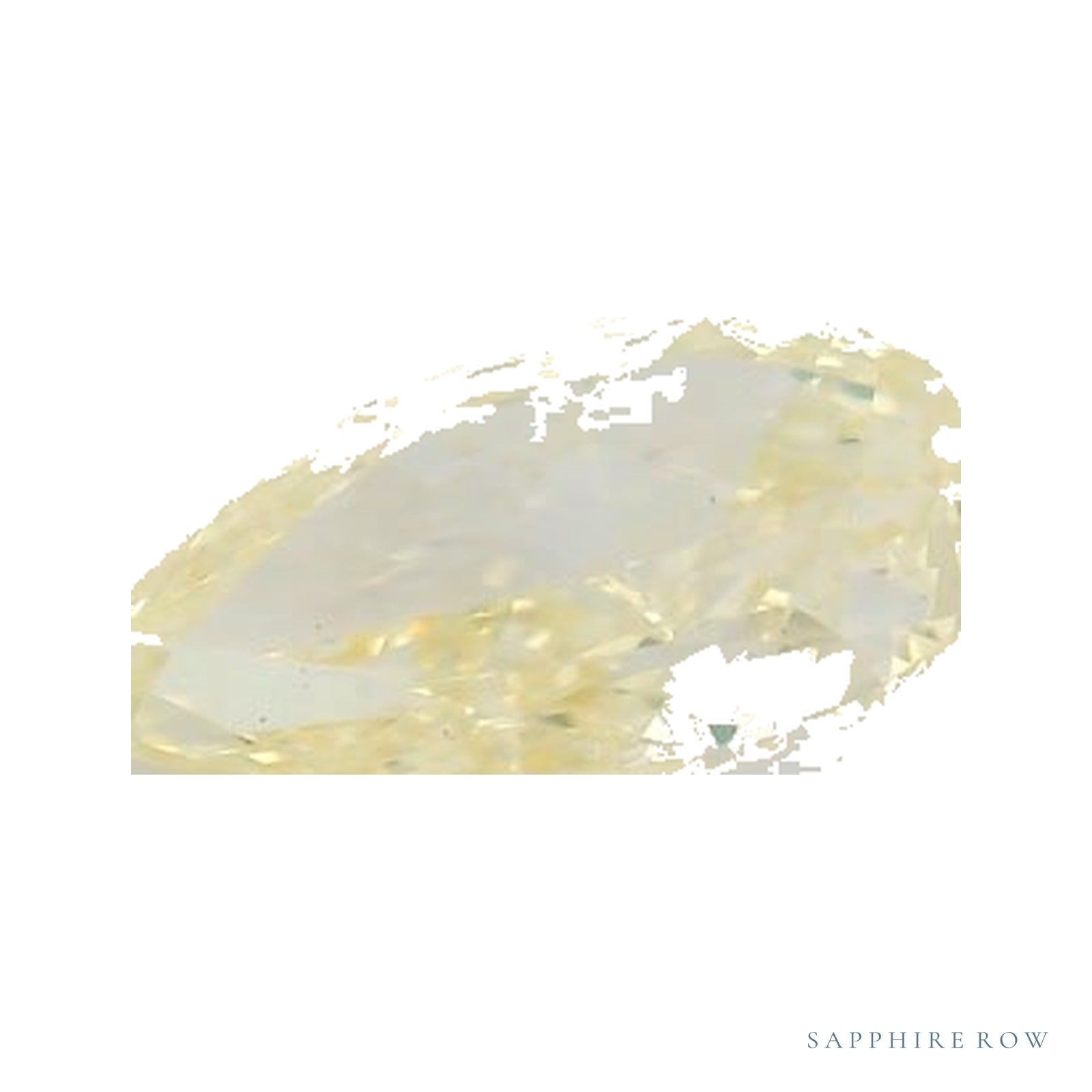1.14 ct lab-grown fancy intense yellow diamond, pear cut | Sapphire Row · cut4
