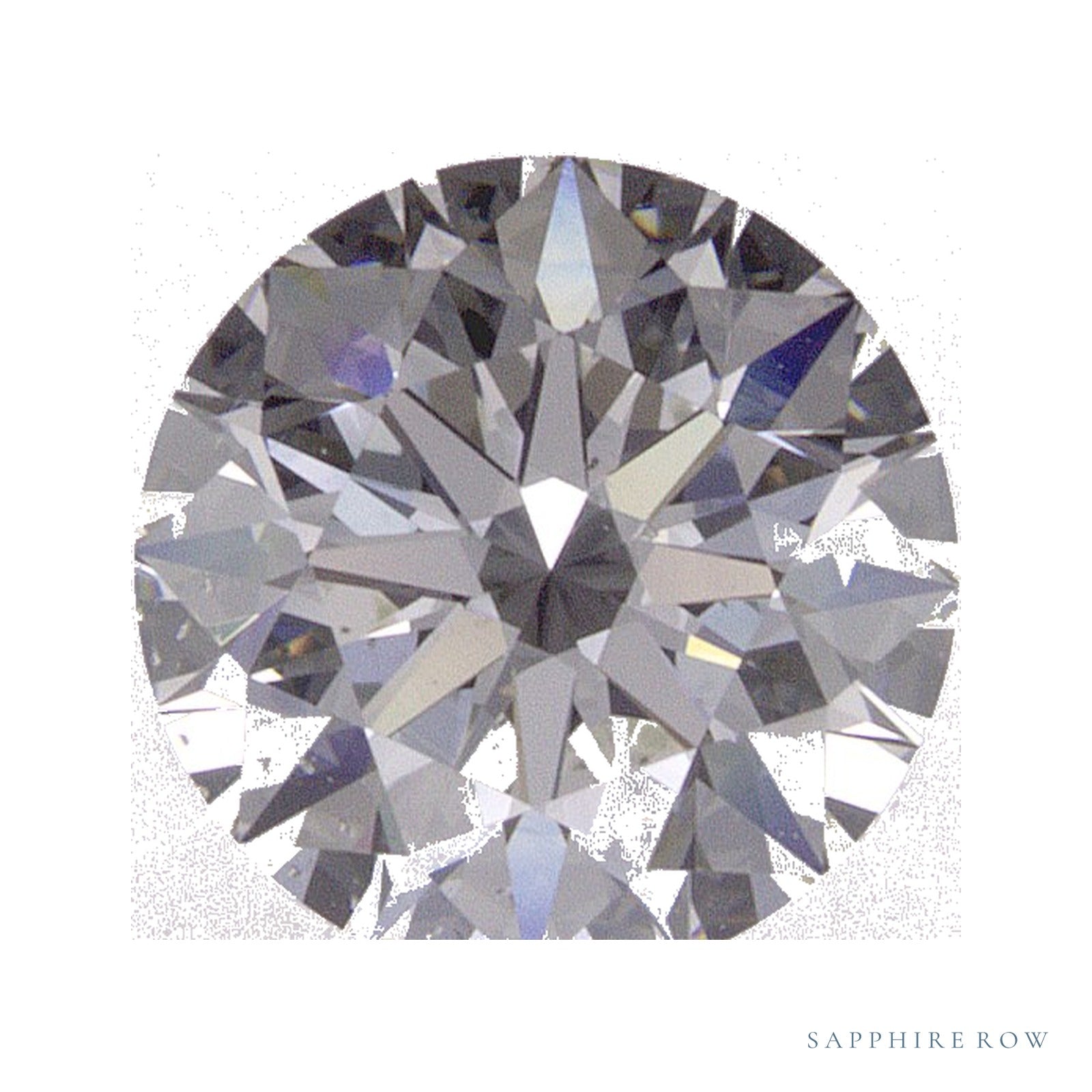 1.10 ct Round Natural Diamond – H SI1 — Sapphire Row · cut · cut3 · cut4