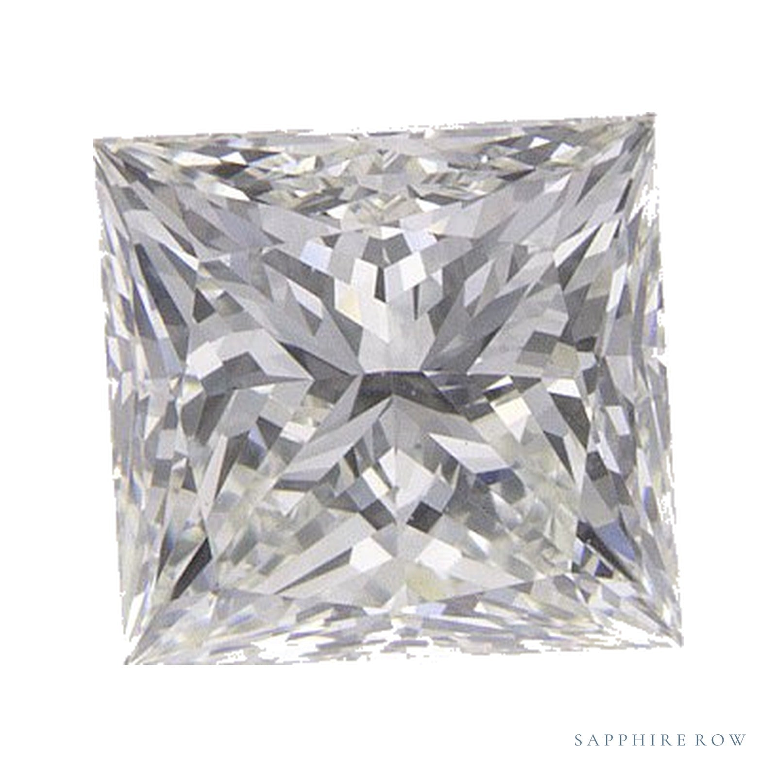 1.10 ct Square Natural Diamond – J VS1 — Sapphire Row · cut · cut3 · cut4