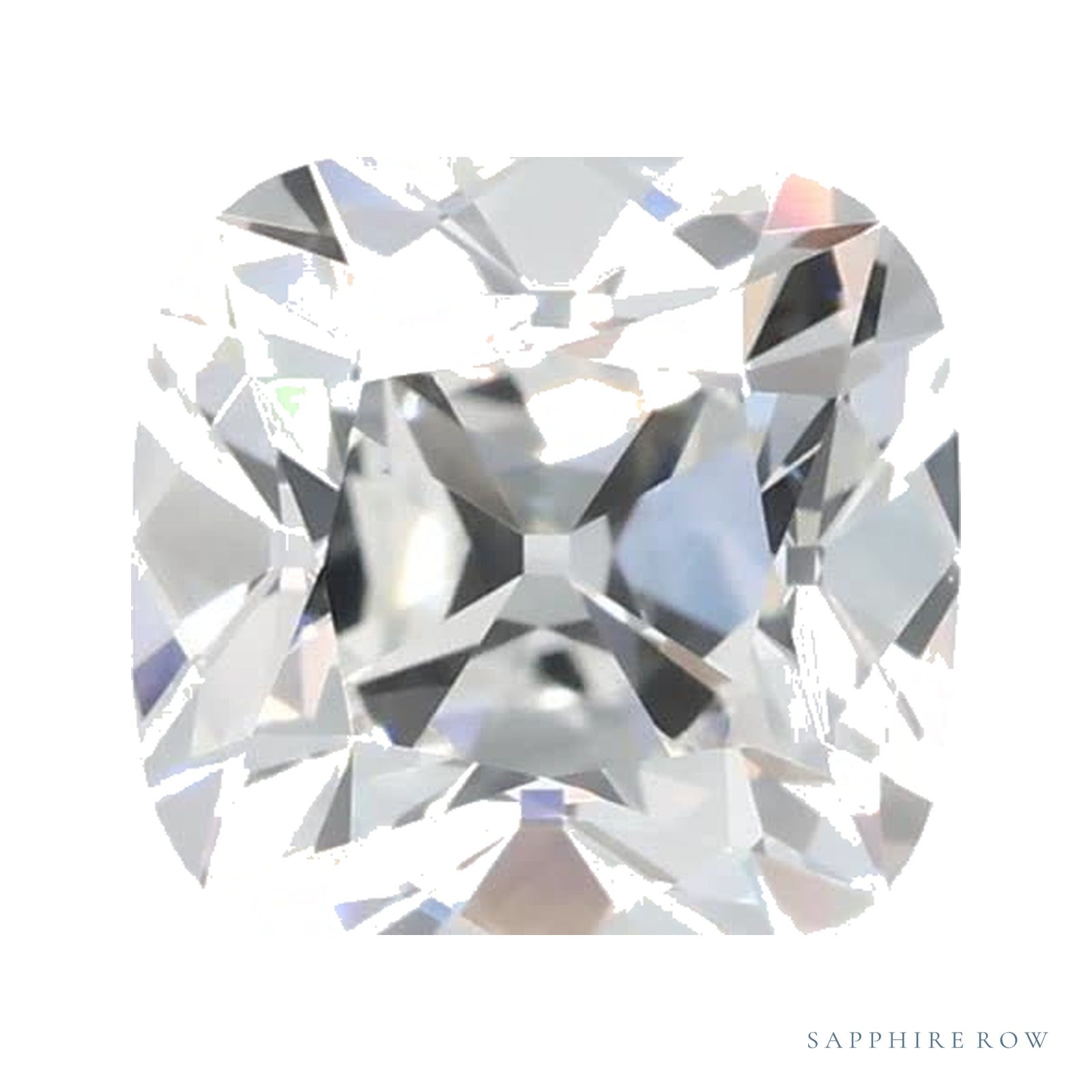 1.09 ct lab-grown diamond, cushion cut | Sapphire Row · cut4