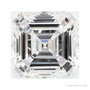 1.09 ct Asscher Lab-Grown Diamond – E VVS2 — Sapphire Row · cut · cut3 · cut4
