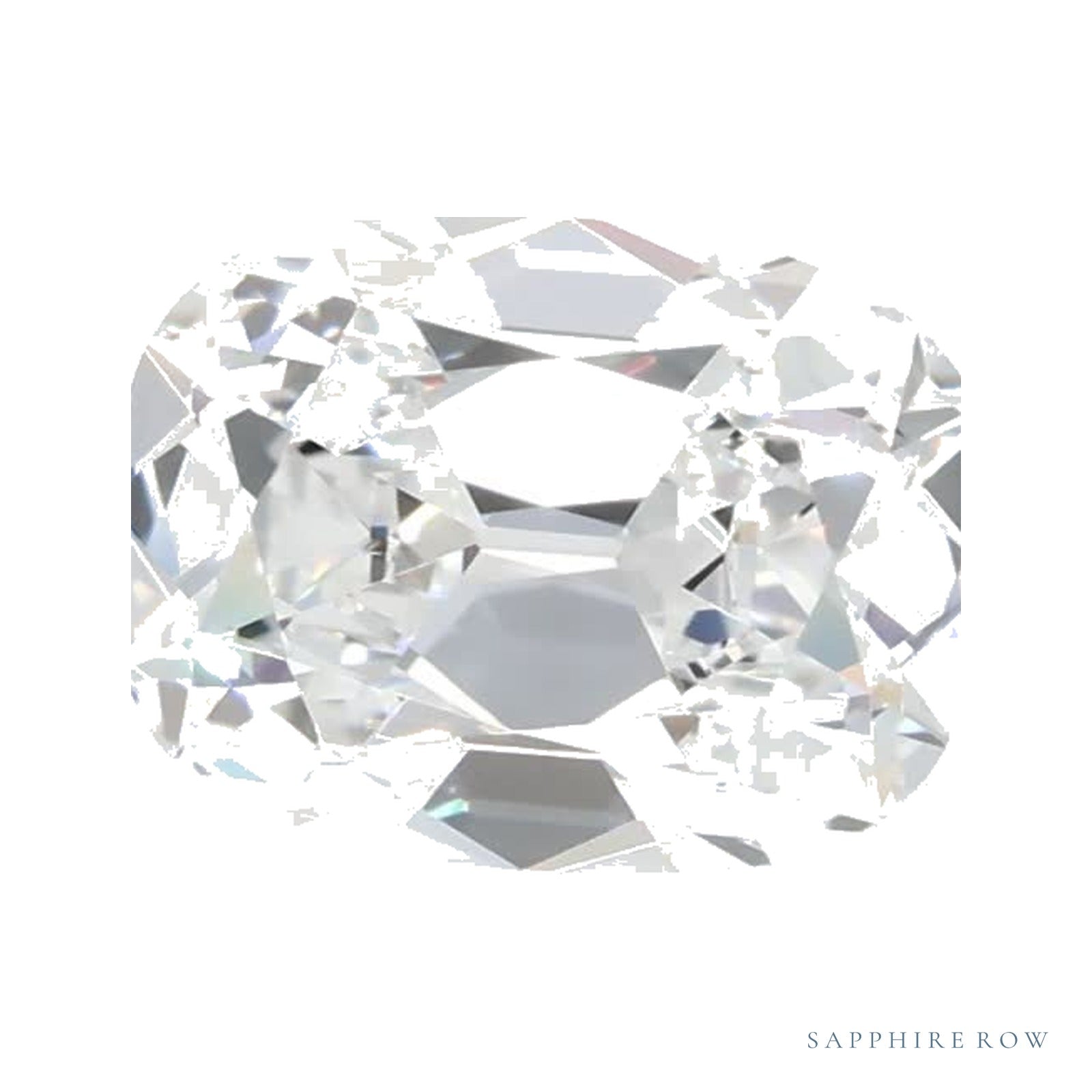 1.09 ct lab-grown diamond, elongated cushion cut | Sapphire Row