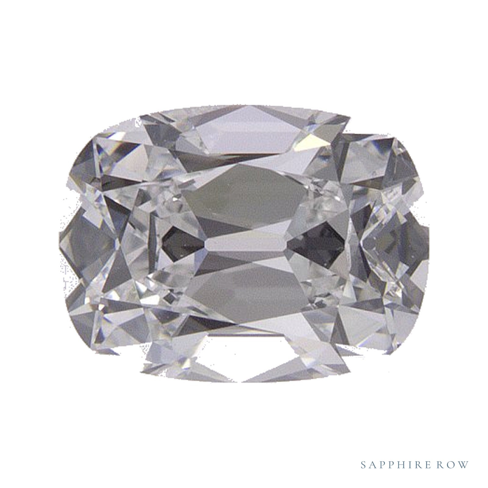 1.08 ct Elongated Cushion Lab-Grown Diamond – E VS1 — Sapphire Row · cut · cut3 · cut4