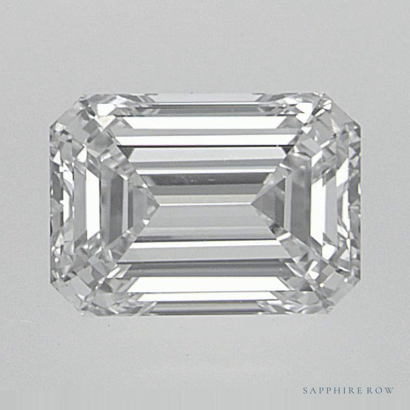 1.08 ct lab-grown diamond, emerald cut | Sapphire Row · cut6