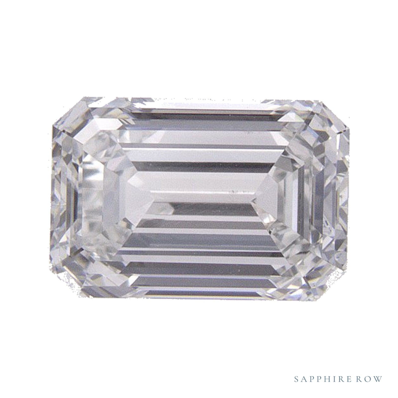 1.08 ct Emerald Lab-Grown Diamond – E VVS2 — Sapphire Row · cut · cut3 · cut4