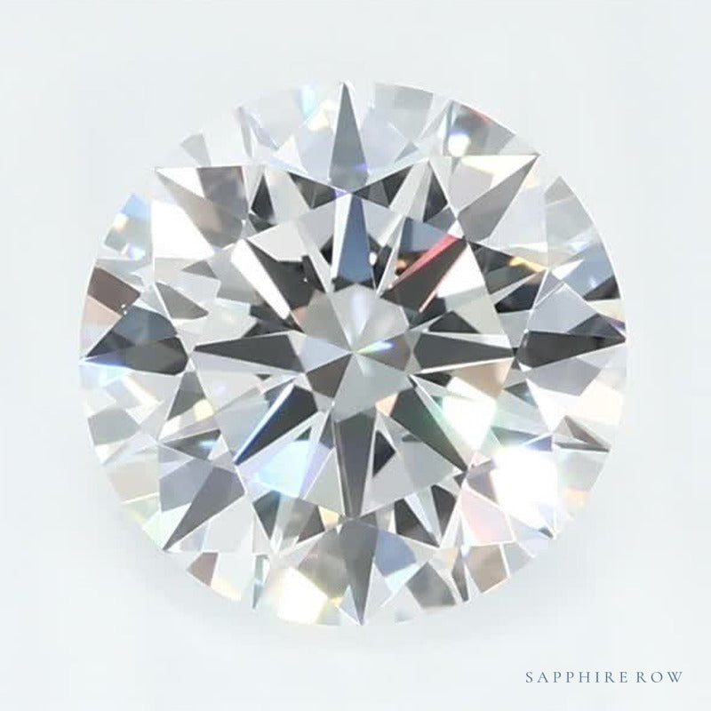 1.08 ct lab-grown diamond, round cut | Sapphire Row · cut7