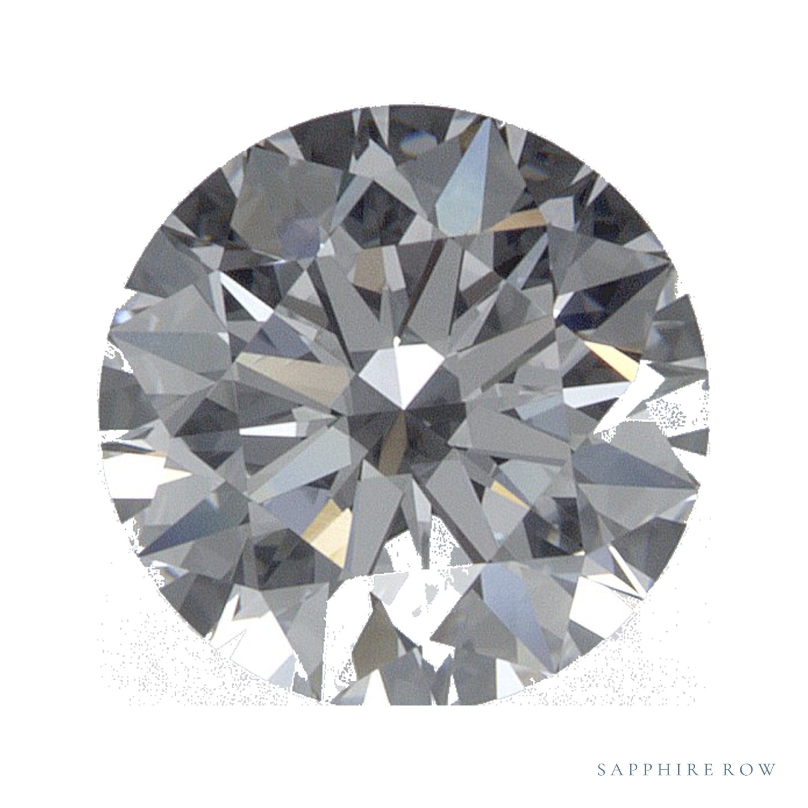1.08 ct lab-grown diamond, round cut | Sapphire Row