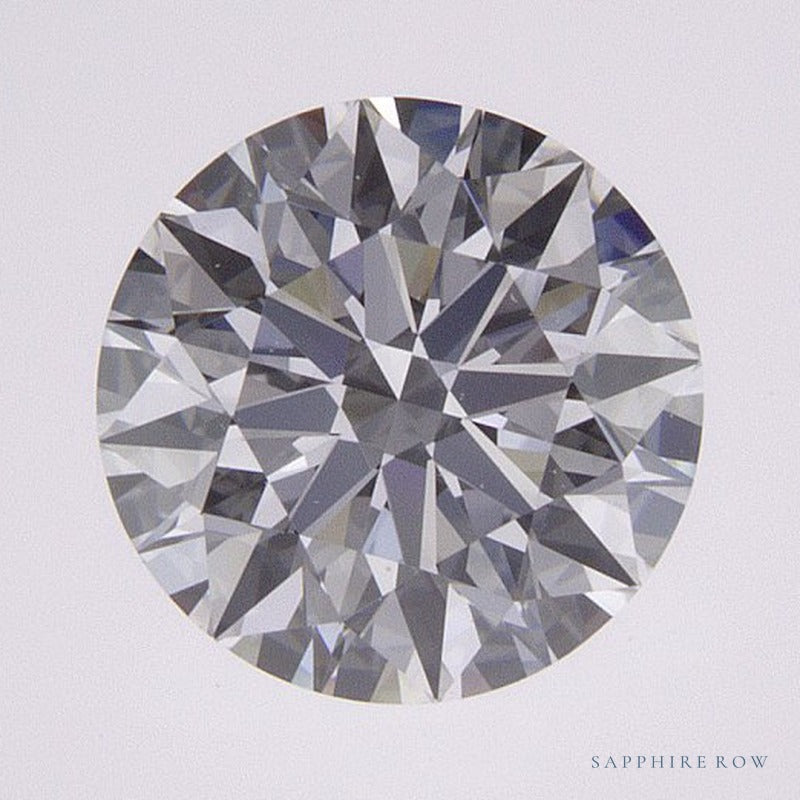 1.08 ct lab-grown diamond, round cut | Sapphire Row · cut7