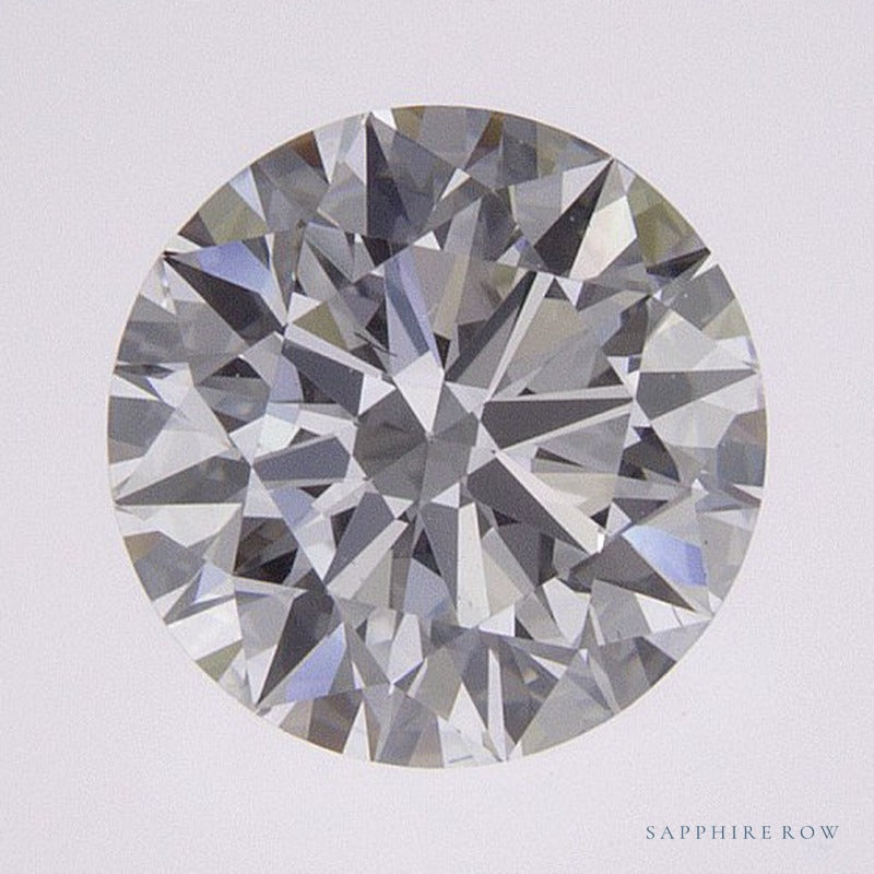1.08 ct lab-grown diamond, round cut | Sapphire Row · cut7