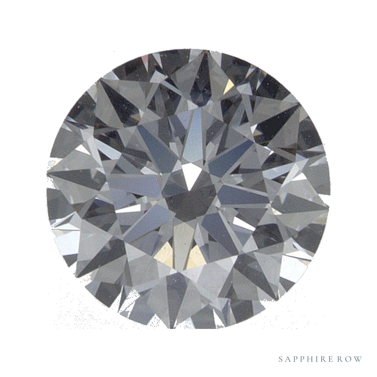 1.07 ct Round Lab-Grown Diamond – D SI1 — Sapphire Row · cut · cut3 · cut4